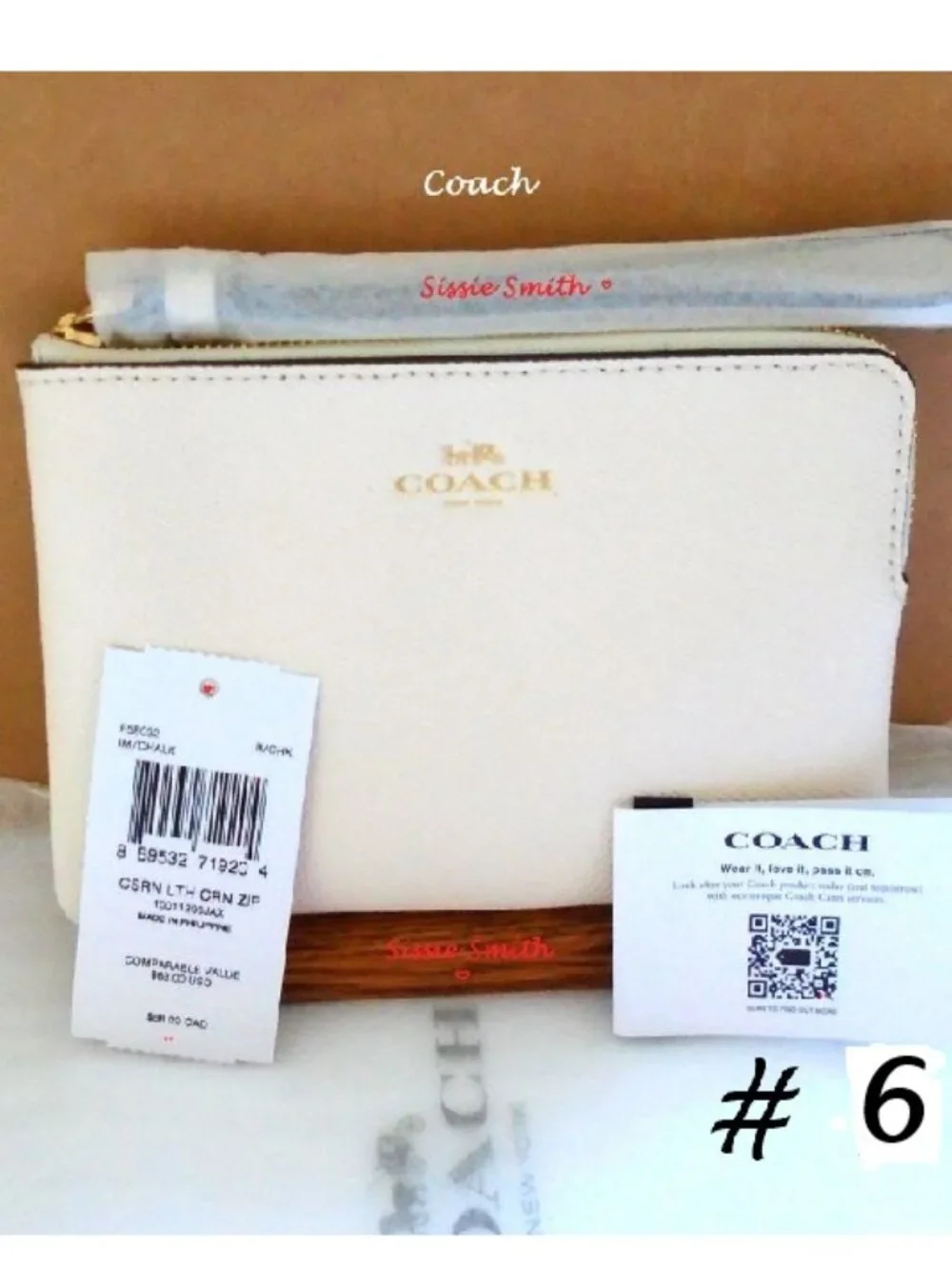 NWT Coach Wristlet Bundle